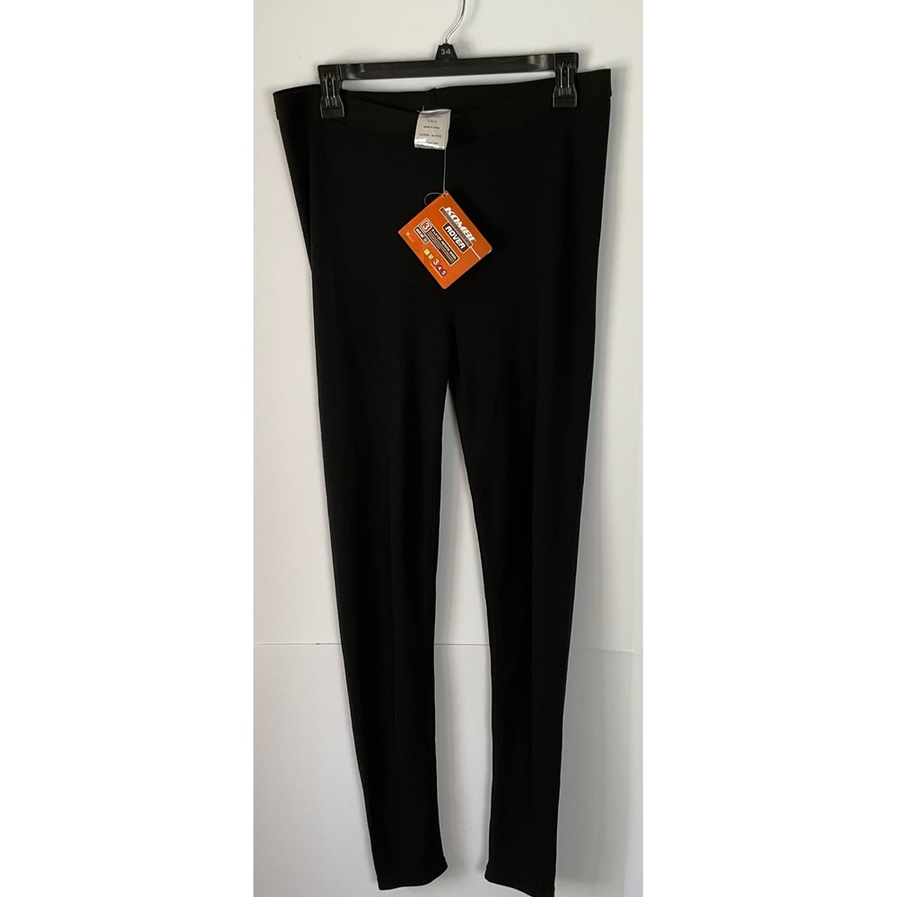 Kombi Rover Womens Merino Wool Blend Base Layer Leggings Black Large 2210B/2 NWT